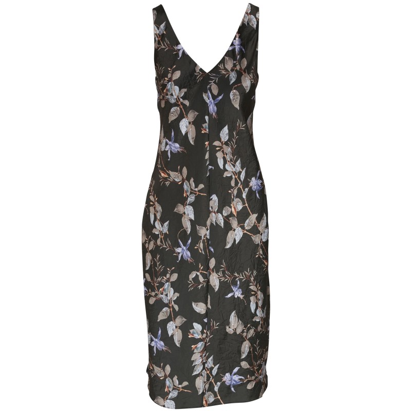 Bellflower dbl v nk slip dress