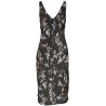 Bellflower dbl v nk slip dress