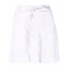 Belted linen short