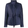 Belted packable puffer