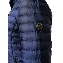 Belted packable puffer