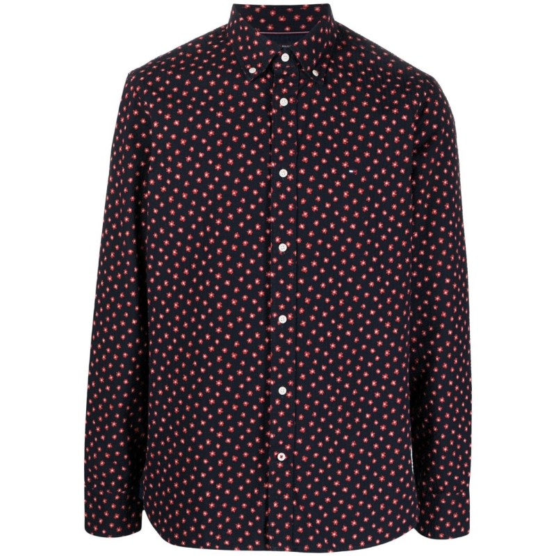 Bi flower print shirt