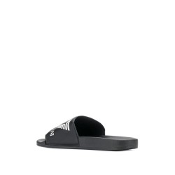 Black logo slides