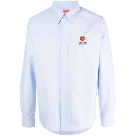 Boke flower crest casual shirt