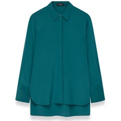 Bold crepe de soie blouse