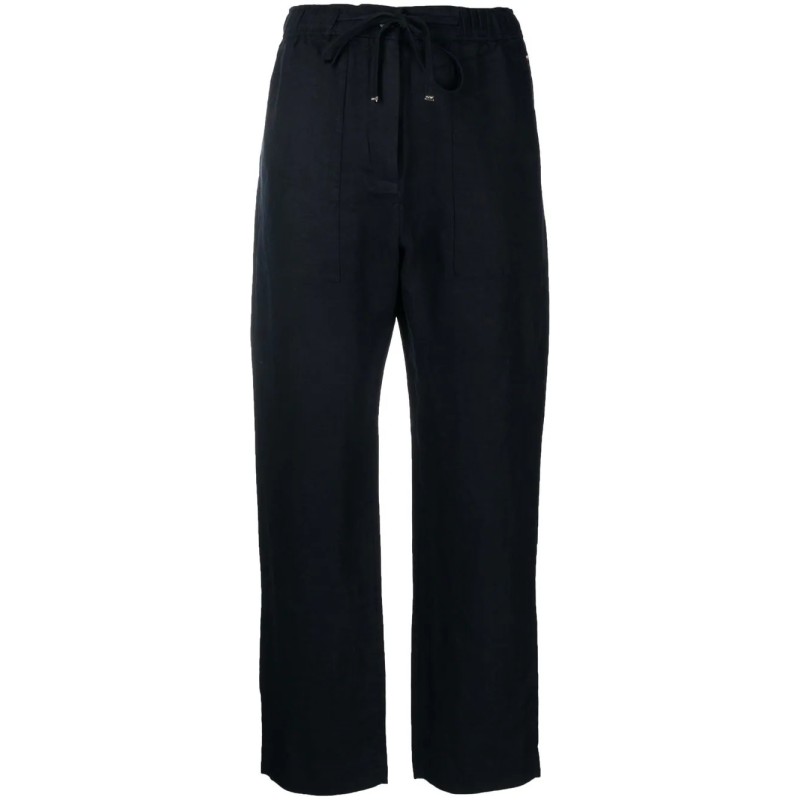 Boyfit cas linen pull on pant