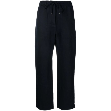 Boyfit cas linen pull on pant