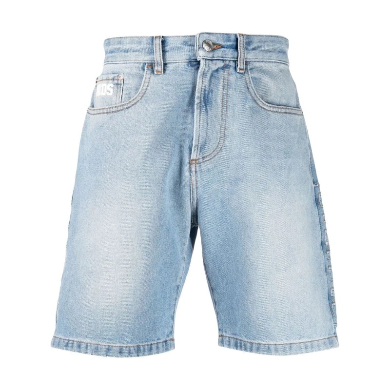 Bucket denim shorts