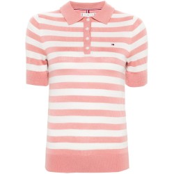 Button polo ss top