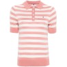 Button polo ss top