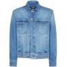 Buttoned denim jacket