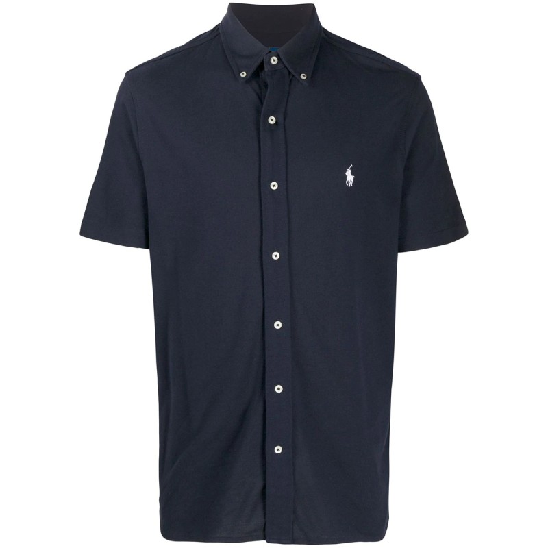 Buttoned polo shirt