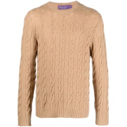 Cable cn long sleeve sweater