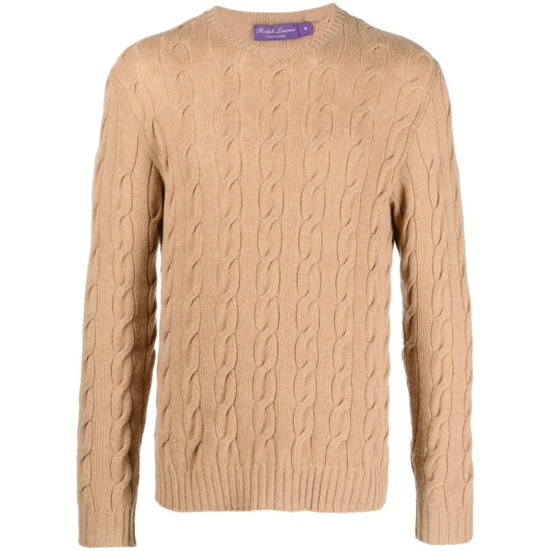 Cable cn long sleeve sweater