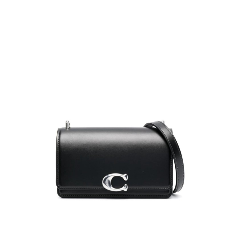 Calf leather bandit crossbody