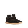 Calf suede sneaker