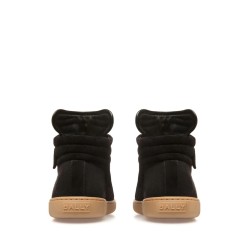 Calf suede sneaker