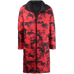 Camo reversible puffer coat