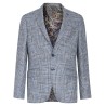 Checked houndstooth blazer