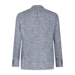 Checked houndstooth blazer