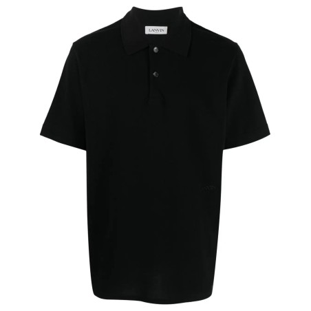 Classic fit polo with logo emb