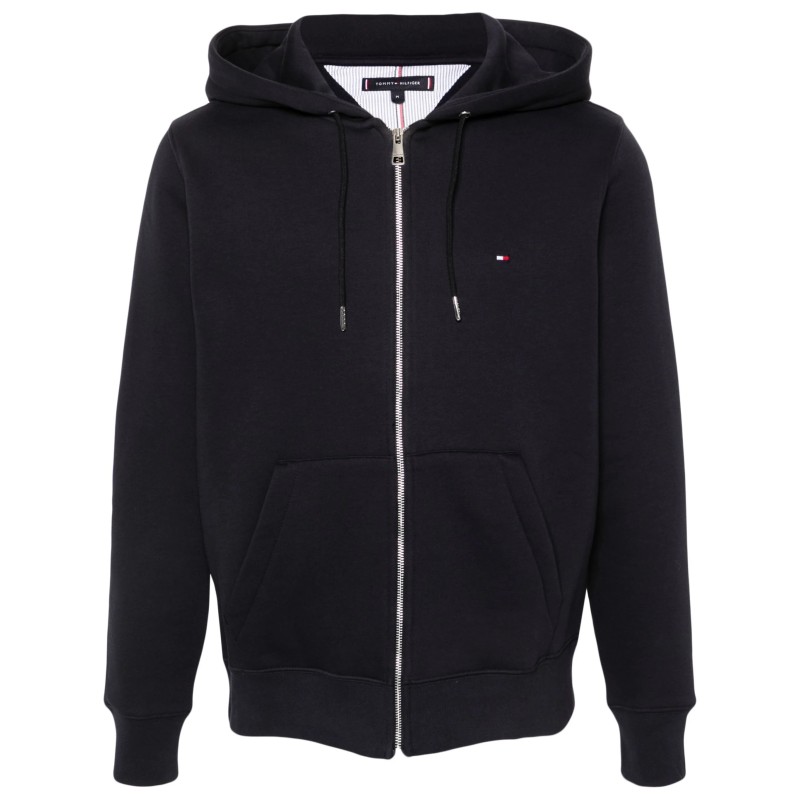 Classic flag zip through hoody