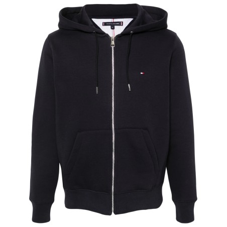 Classic flag zip through hoody