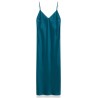 Clea silk satin dress