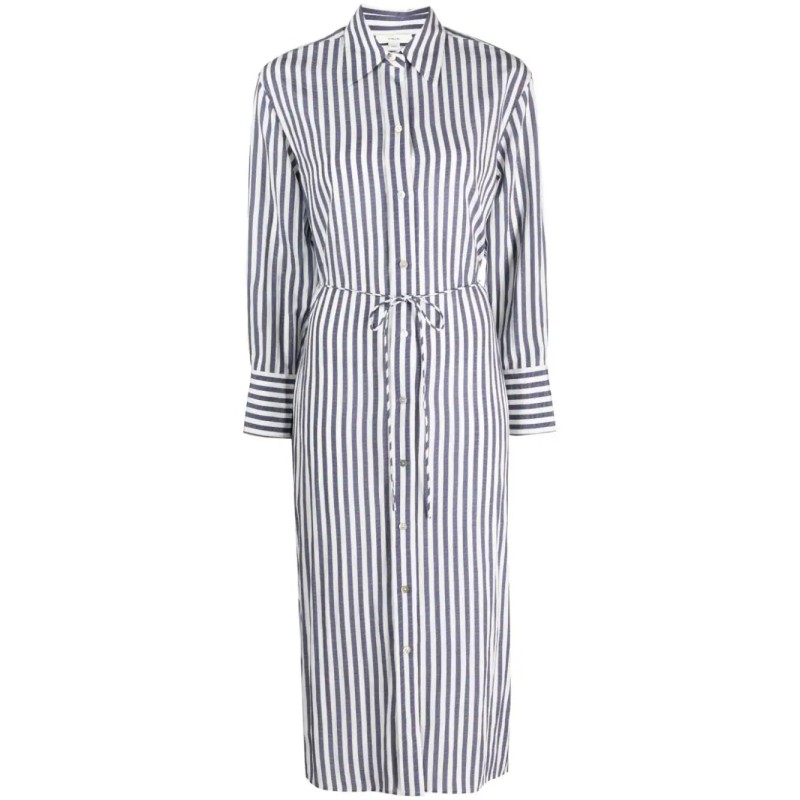 Coast stripe shirt dress