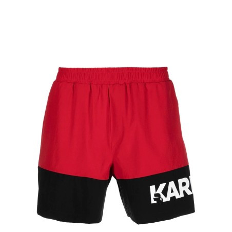 Colour block med boardshorts