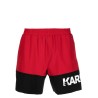 Colour block med boardshorts