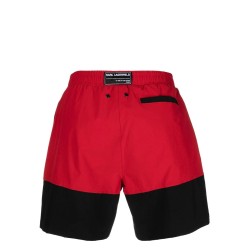 Colour block med boardshorts