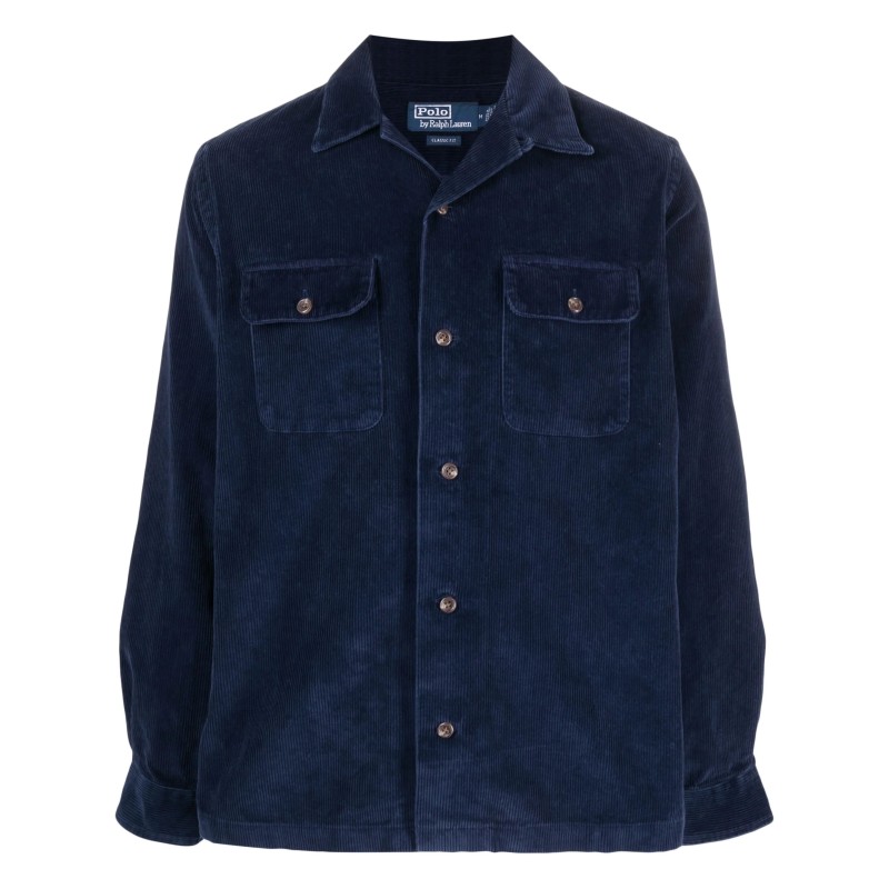 Corduroy buttoned shirt