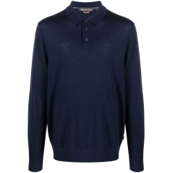 Core merino polo shirt