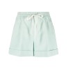 Cotton linen blend shorts