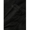 Cotton twill cropped pants