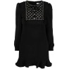 Crepe embellished tunic