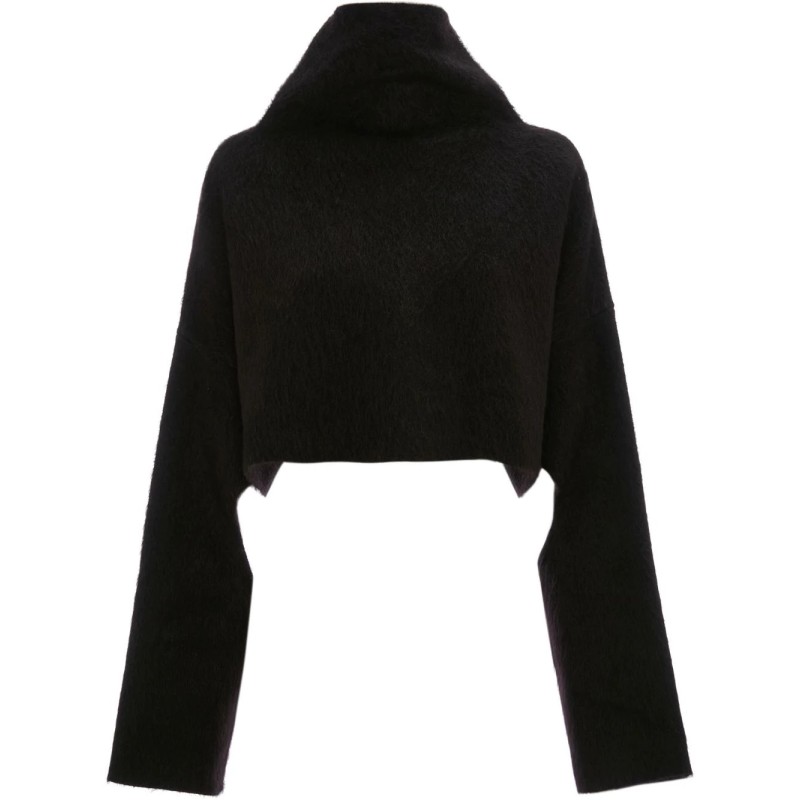 Cropped cutout jumper