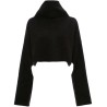 Cropped cutout jumper