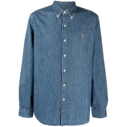 Custom fit denim shirt