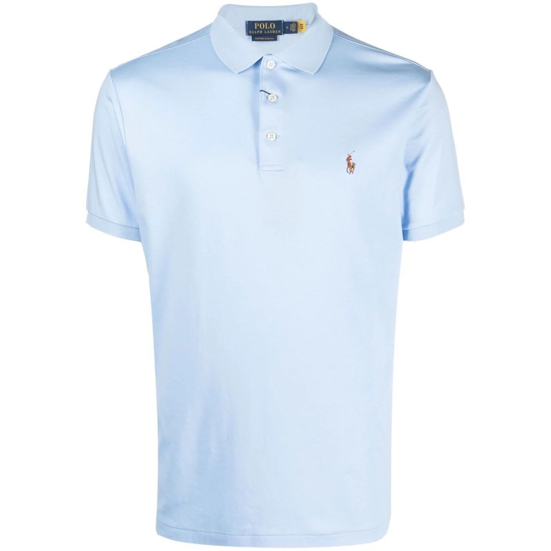 Custom slim fit interlock polo