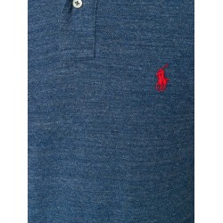 Custom slim fit mesh polo