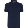 Custom slim mesh polo shirt