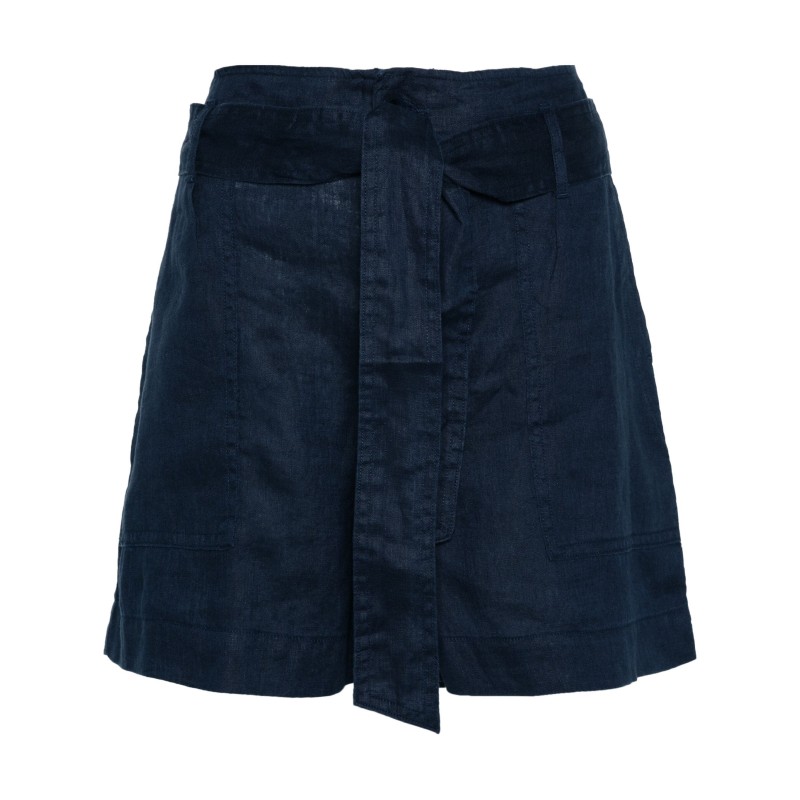 Daviana flat front shorts