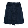 Daviana flat front shorts