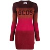 Degrade lurex knit dress