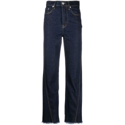 Denim twisted regular pant