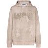 Desert balmain printed hoodie