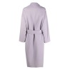 Df wool reversible wrap coat