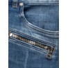 Double stonewash slim jeans